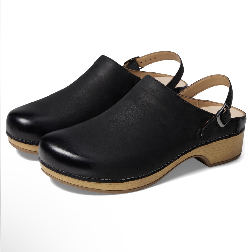 Dansko Women’s Berry Clog Black Sz 38/7.5-8